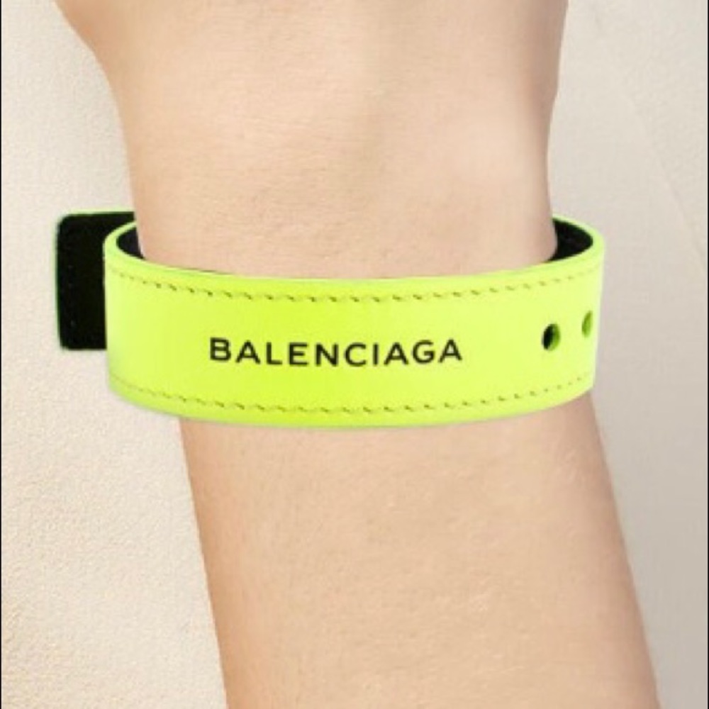 Balenciaga Leather Party Bracelet!